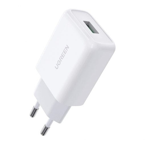 Ugreen 10133 mobilladdare Smartphone Vit USB Snabb laddning inomhus