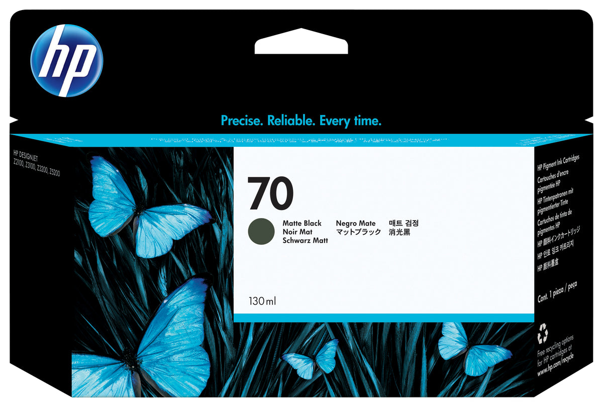 HP 70 130 ml DesignJet-bläckpatron