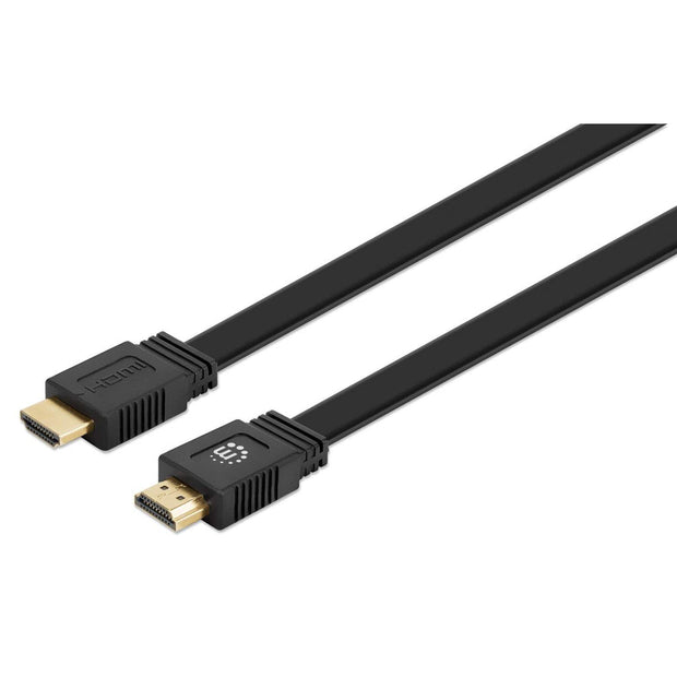 Manhattan 355643 HDMI-kabel 10 m HDMI Typ A (standard) Svart