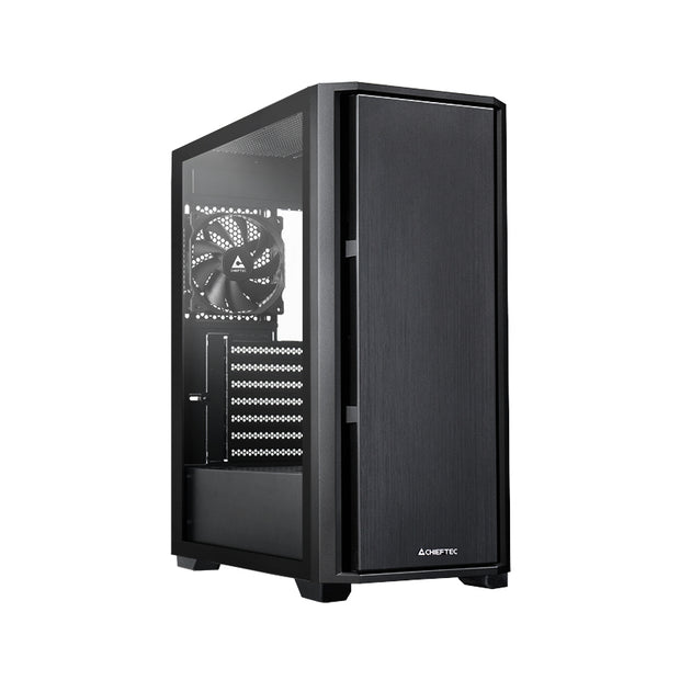 Chieftec AS-02B-TG-OP datorväskor Midi Tower Svart