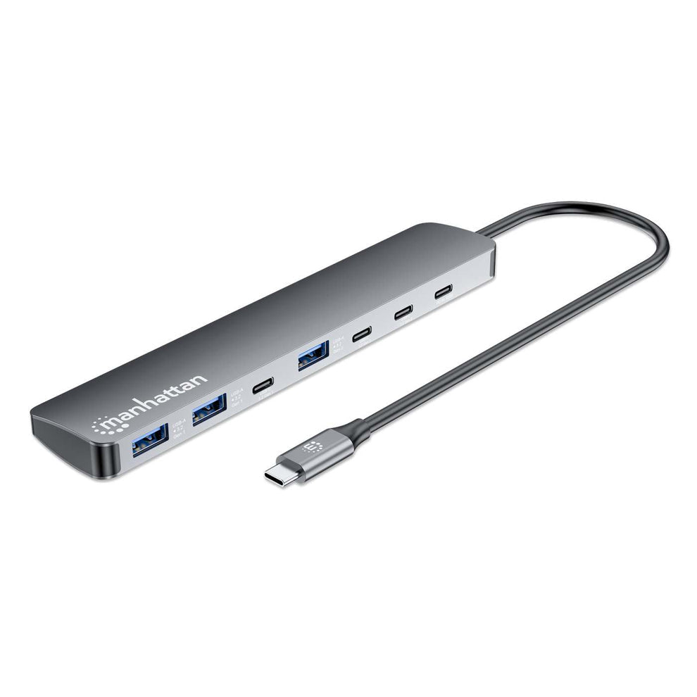 Manhattan 181167 dockningsstationer för bärbara datorer Kabel USB 3.2 Gen 2 (3.1 Gen