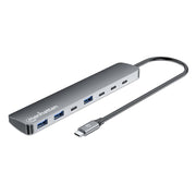 Manhattan 181167 dockningsstationer för bärbara datorer Kabel USB 3.2 Gen 2 (3.1 Gen
