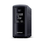 CyberPower VP1000EILCD strömskydd (UPS) Linjeinteraktiv 1 kVA 550 W 6 AC-utgångar