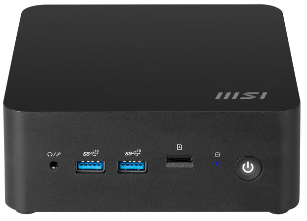 MSI CUBI NUC 1MG-244BEU datorhölje & moderkort 0.84L sized PC Svart 100U Intel SoC