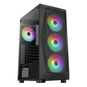 Aerocool Falcon ARGB Midi Tower Svart