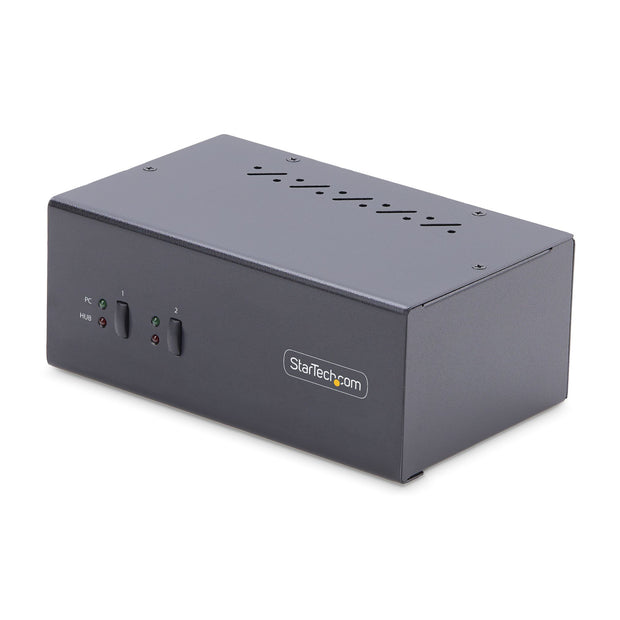 StarTech.com DisplayPort KVM-switch med två portar för dubbla bildskärmar