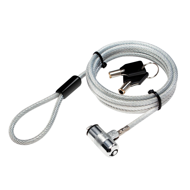 LogiLink NBS009 kabellås Silver 1,8 m