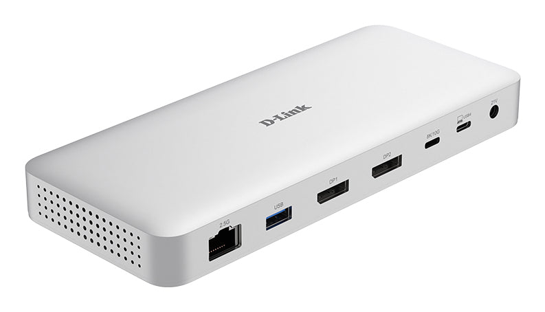 D-Link DUF-901/E dockningsstationer för bärbara datorer Kabel USB4 Grå