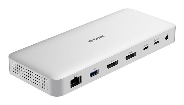 D-Link DUF-901/E dockningsstationer för bärbara datorer Kabel USB4 Grå