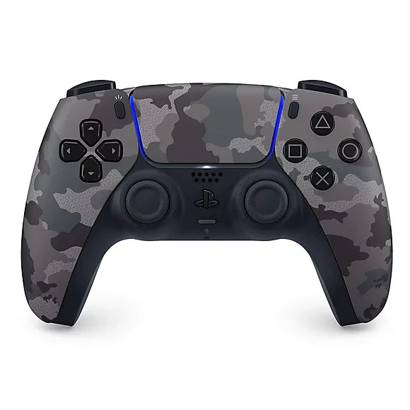 Sony Interactive Entertainment Den trådlösa DualSense-handkontrollen Grå kamouflage V2