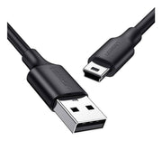 Ugreen US132 USB-kablar USB 2.0 1,5 m USB A Mini-USB A 0,48 Gbit/s Svart