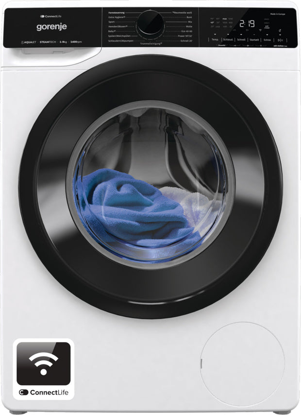 Gorenje G600 WPNA94A1TS tvättmaskin Frontmatad 9 kg 1300 RPM Vit