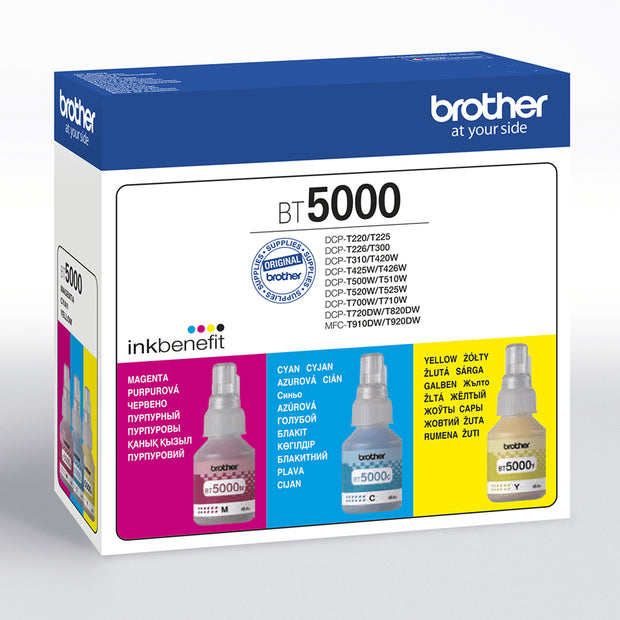 Brother BT5000CLVAL bläckpatroner Original Cyan