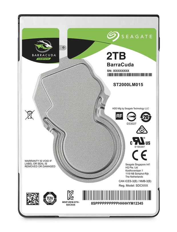 Seagate Barracuda 2.5" interna Hårddiskar