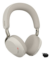 Jabra Evolve3 75 MS + Link 390c Headset Trådlös Huvudband Samtal/musik USB Type-C