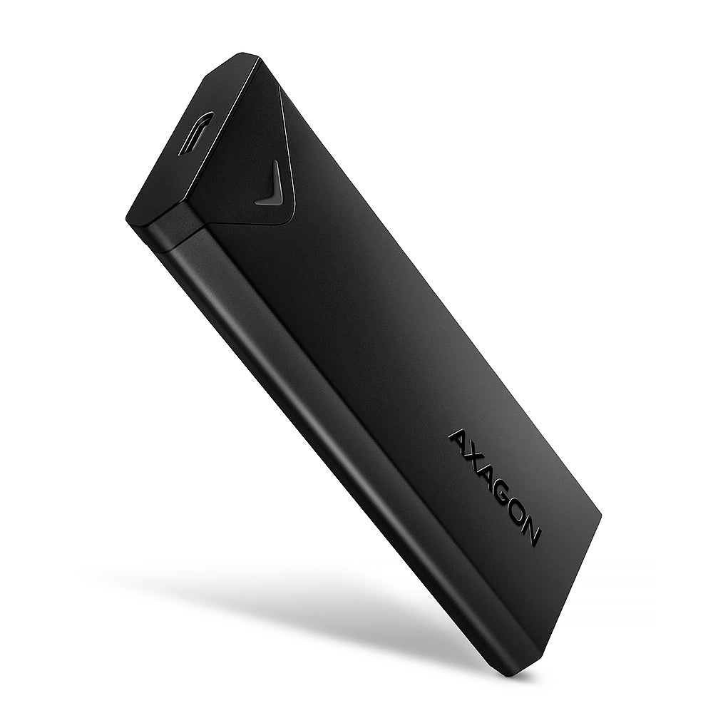 Axagon EEM2-UB2 Hölje för lagringsenheter SSD-inkapsling Svart M.2