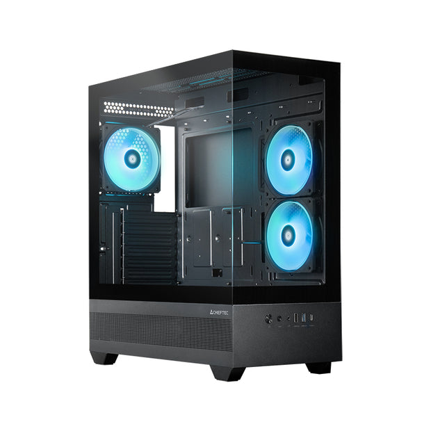Chieftec GT-01B-OP datorväskor Midi Tower Svart