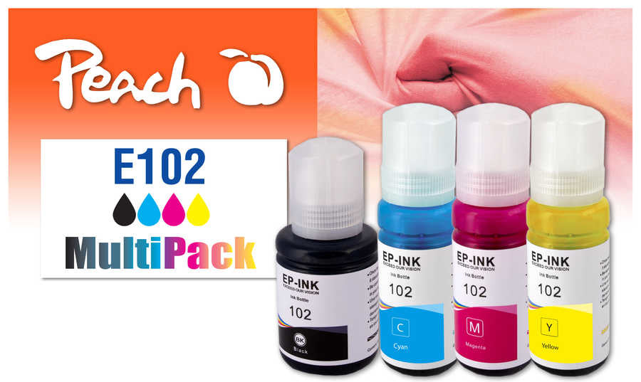 Peach 321328 bläckpatroner Kompatibel Standardavkastning Svart