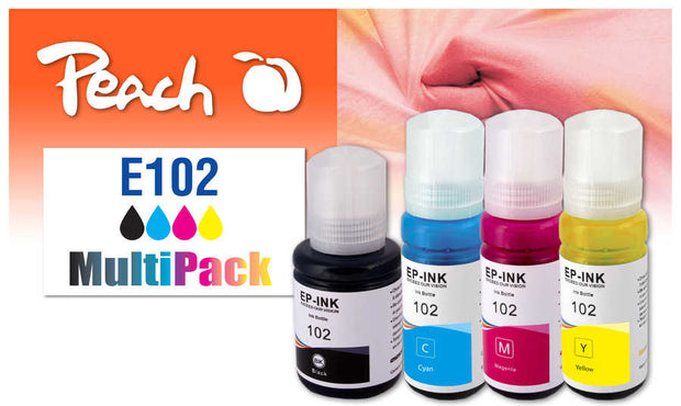Peach 321328 bläckpatroner Kompatibel Standardavkastning Svart