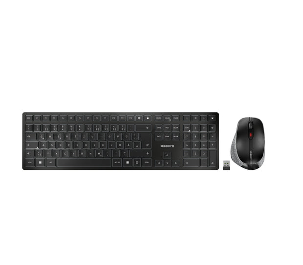 CHERRY DW 9500 SLIM tangentbord Mus inkluderad Universal Trådlös RF +