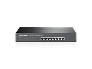 TP-Link TL-SG1008 Ohanterad Gigabit Ethernet (10/100/1000) 1U Svart