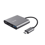 Trust Dalyx USB 3.2 Gen 1 (3.1 Gen 1) Type-C Aluminium