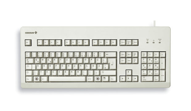 CHERRY G80-3000 tangentbord Universal USB QWERTZ tyska Grå