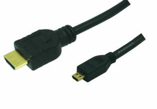 LogiLink 1.5m HDMI to HDMI Micro