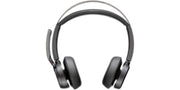 HP Poly Voyager Focus 2 USB-C-C Headset +USB-C/A Adapter +Charging Stand
