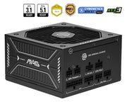 MSI MAG A750GLS PCIE5 strömförsörjningsenheter 750 W 24-pin ATX Svart