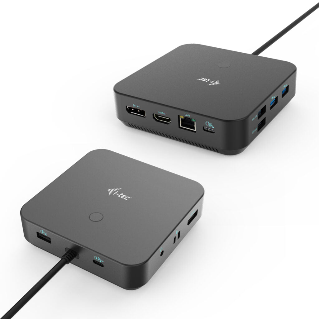 i-tec C31TRIPLE4KDOCKPDPRO dockningsstationer för bärbara datorer Kabel USB 3.2 Gen