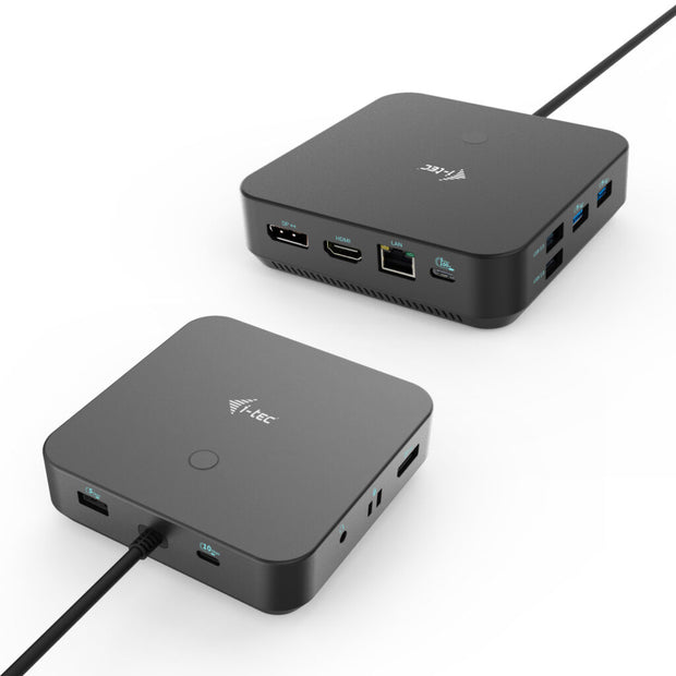 i-tec C31TRIPLE4KDOCKPDPRO dockningsstationer för bärbara datorer Kabel USB 3.2 Gen 1 (3.1 Gen 1) Type-C Svart