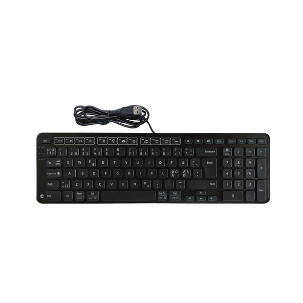 Contour Design Balance Keyboard Black Wired