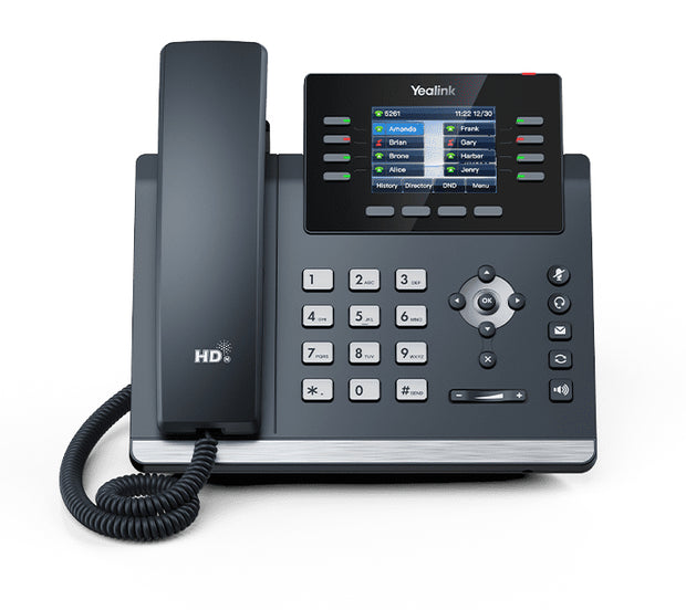 Yealink SIP-T44U IP-telefoner Grå 8 linjer LCD