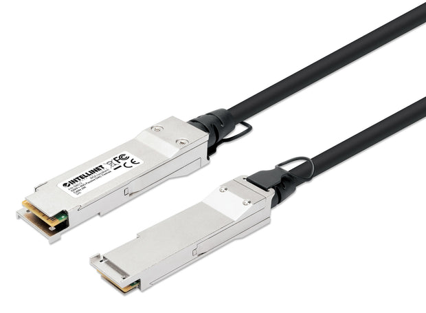 Intellinet 508513 InfiniBand och fiberoptisk kabel 2 m QSFP+ Svart