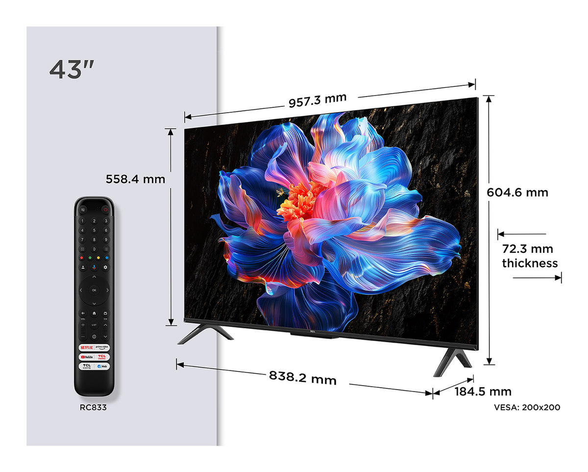 TCL P6K 43P6K TV-apparat