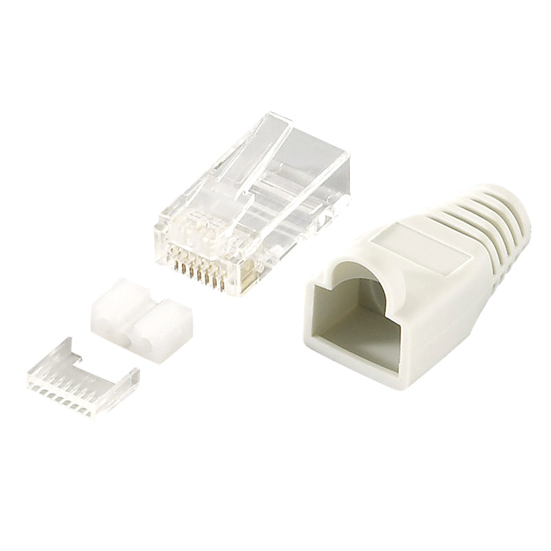LogiLink MP0021 kabelkontakter RJ45 Grå