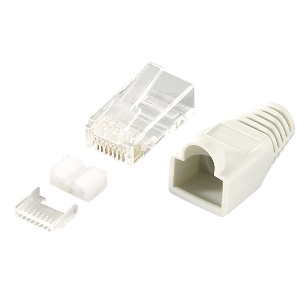LogiLink MP0021 kabelkontakter RJ45 Grå