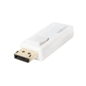 LogiLink CV0100 kabelomvandlare (hane/hona) DisplayPort HDMI Vit