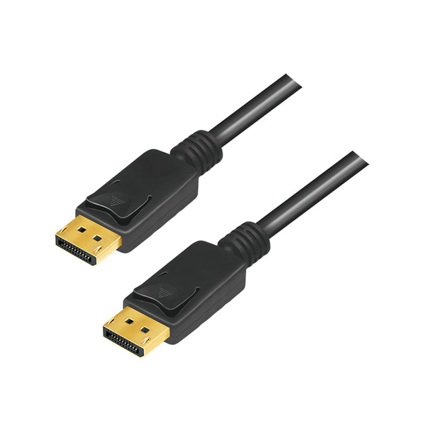 LogiLink CV0139 DisplayPort-kabel 5 m Svart