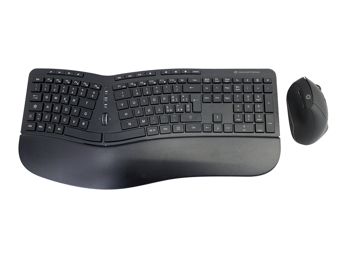 Conceptronic ORAZIO02IT tangentbord Mus inkluderad Kontor RF Trådlös QWERTY