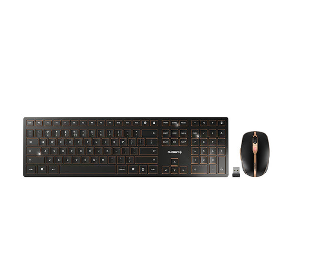 CHERRY DW 9100 SLIM tangentbord Mus inkluderad Universal Trådlös RF +