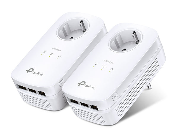 TP-Link TL-PA8030P KIT PowerLine-nätverksadapter 1200 Mbit/s Nätverksansluten (Ethernet) Vit
