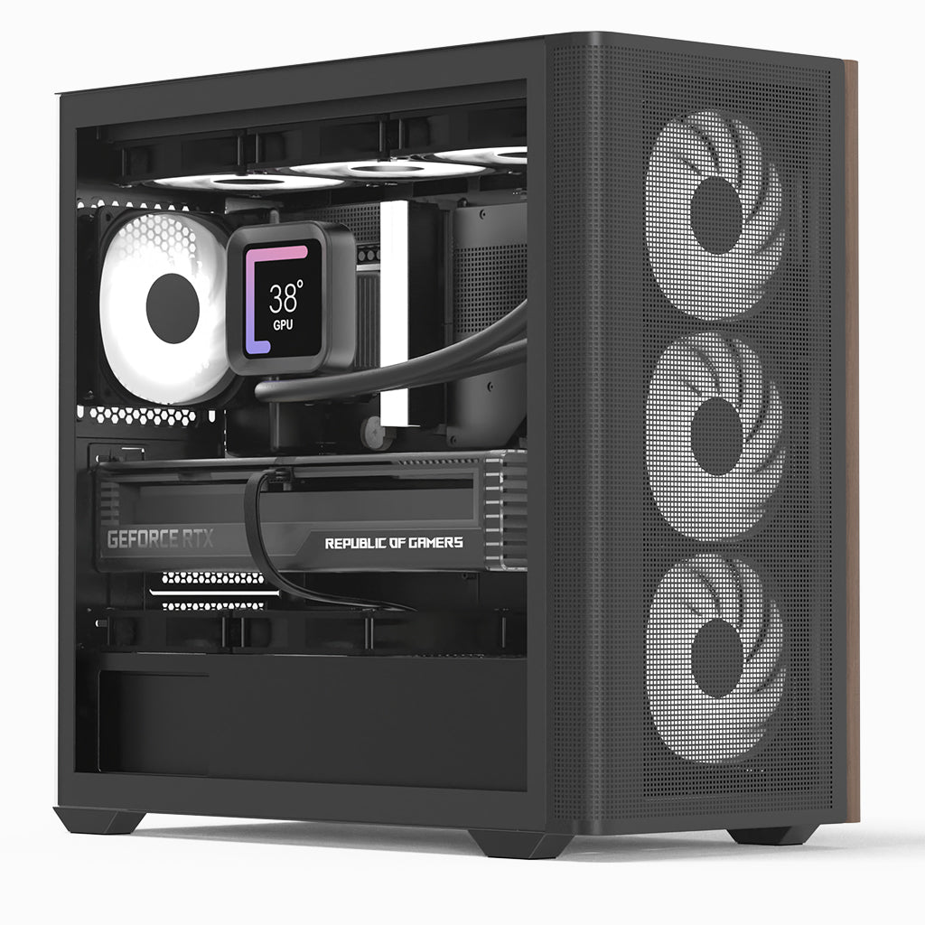 Aerocool D301A Mini Tower Svart