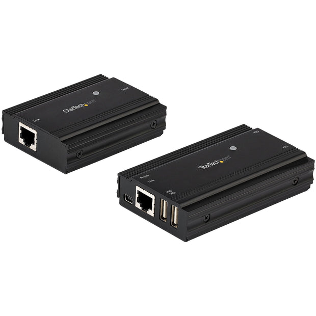 StarTech.com 4-ports USB 2.0-förlängarhubb över Single CAT5e/CAT6 Ethernet-kabel