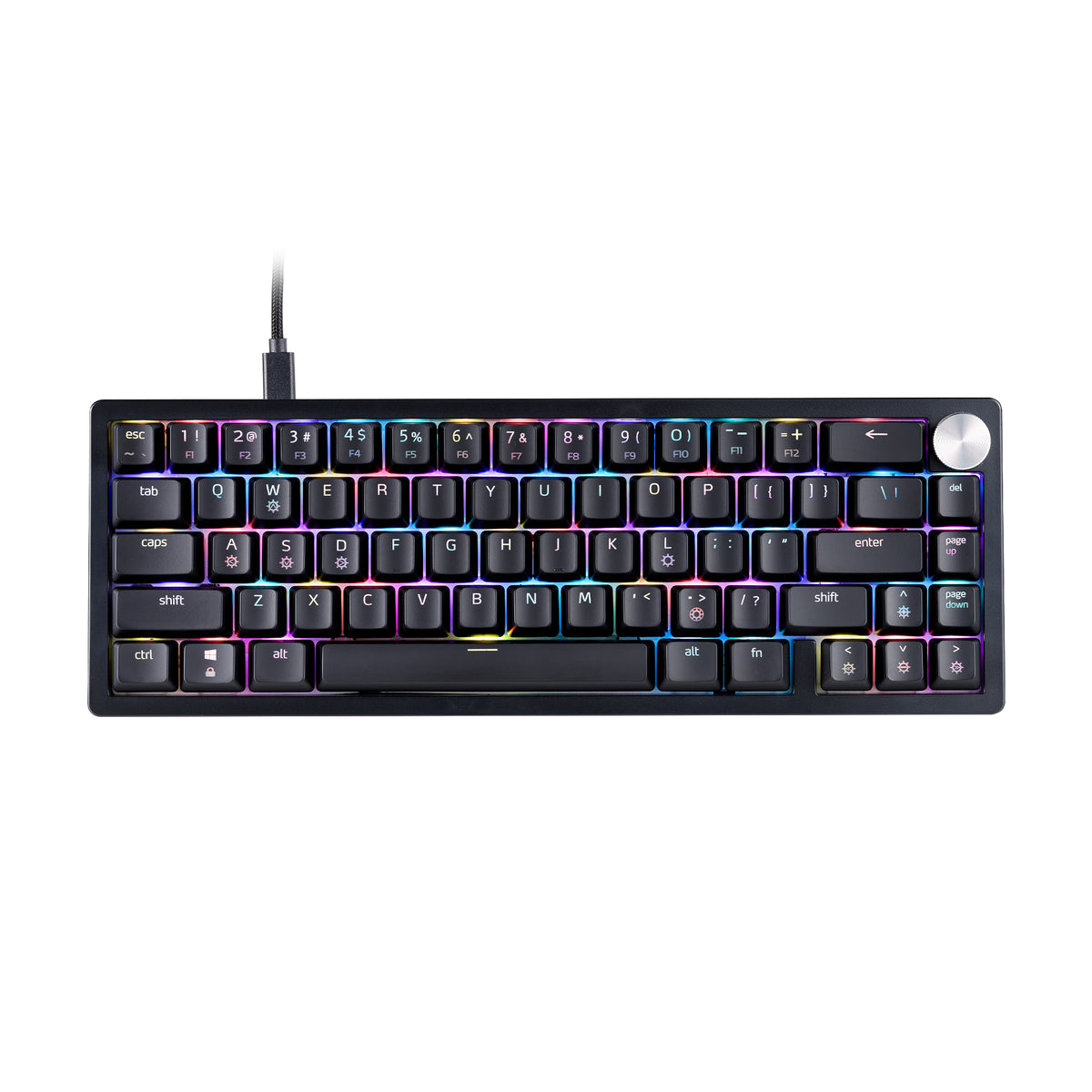 XPG SORCERER MINI tangentbord Spela USB QWERTY Engelska (USA) Svart