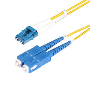 StarTech.com 7 m fiberoptisk LC- till SC-duplexkabel (UPC) med OS2-enkelläge