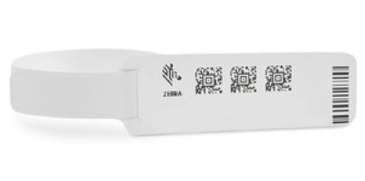 Zebra Z-Band UltraSoft Vit Medicinskt handledsskydd