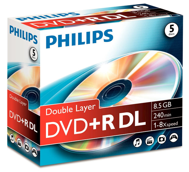 Philips DVD+R DR8S8J05C/00 tomma Dvd:Er