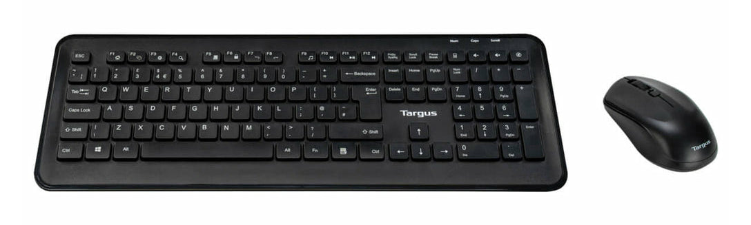 Targus AKM610NO tangentbord Mus inkluderad Universal RF Trådlös QWERTY Nordic Svart